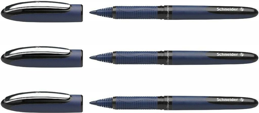 Tintenroller Schneider One Business - 3er-Set schwarz