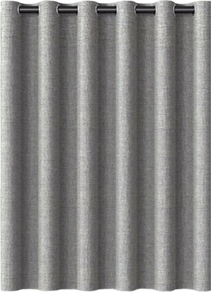 Duschvorhangstange, dickes Material, wasserdicht, stanzfrei, einfache Installation, pflegeleicht, für Hotel, Camping, Badezimmer, Wohnmobile, Dusc...
