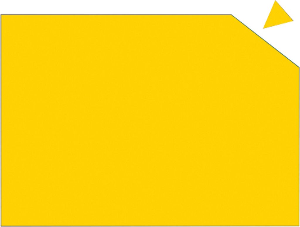 FRANKEN Magnetplatte 200 x 295 x 0,6 mm gelb