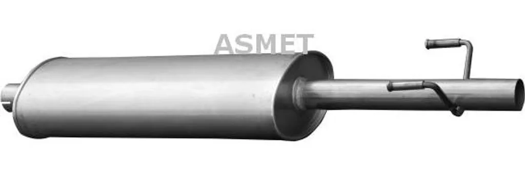 Silencieux central Sprinter ASMET 2044 pour entretien échappement