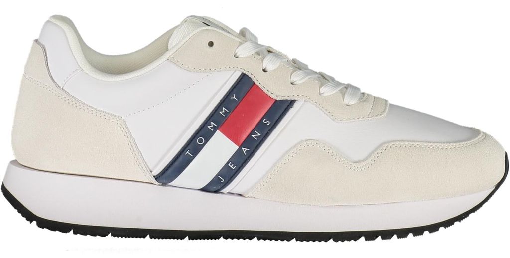 Zapatos Deportivos Tommy Hilfiger Para Hombre Blancos Imagen del producto 