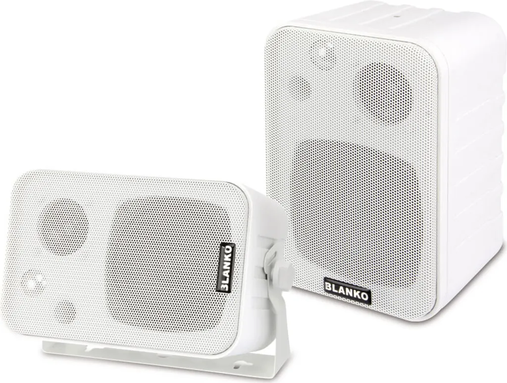 Enceinte 3 Voies Haute Performance 120W Dynavox LS-5L3 Coloris Blanc
