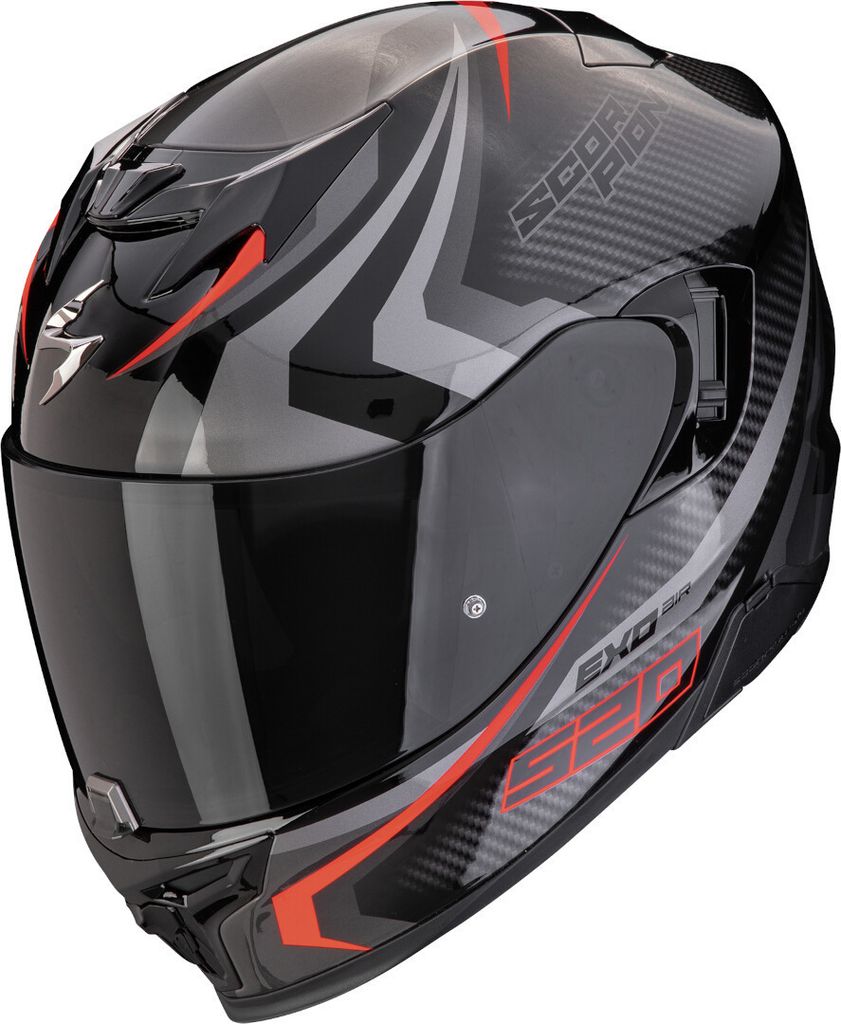 Scorpion Exo-520 Evo Air Terra czarny/srebrny/czerwony 2XL Zdjęcie produktu 