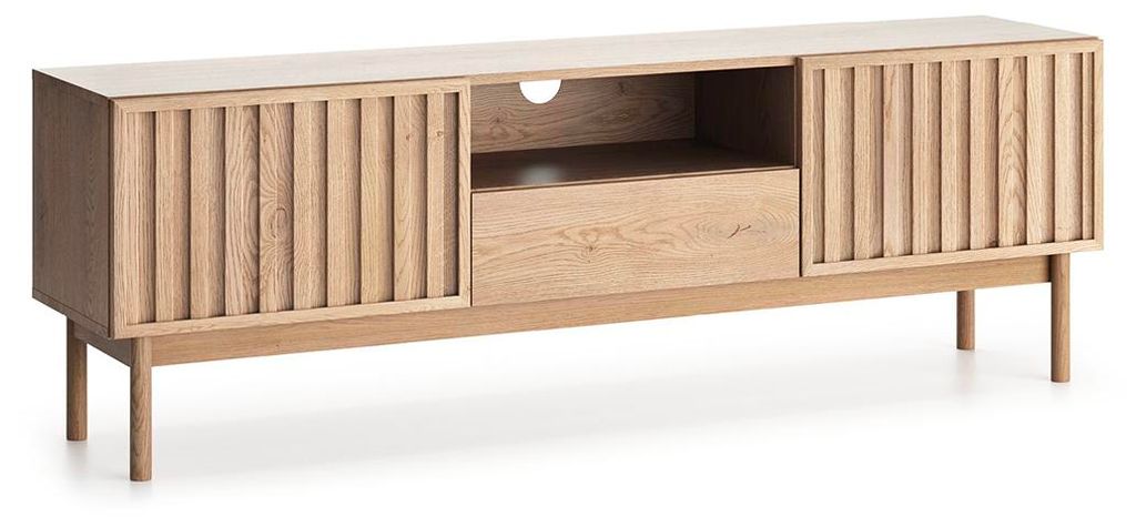 TV-Möbel Idor mit 3 Türen, Holzoptik, 159cm