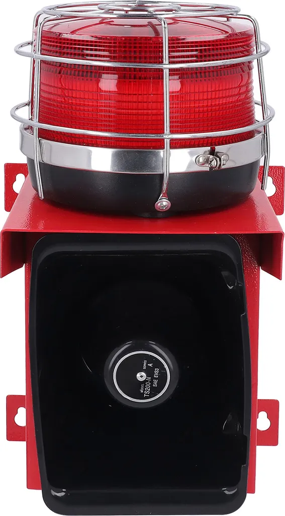 Sirène Industrielle LED 120dB Étanche avec Volume Réglable - 220V - 6