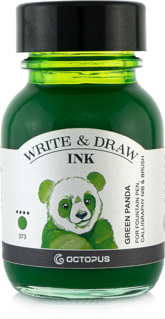 Write and Draw Ink 373 Green Panda, Schreib- und Zeichentusche, 50 ml