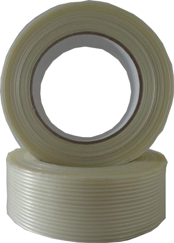 10x Filamentband Filament Klebeband Packband 50m X 38mm fadenverstärkt