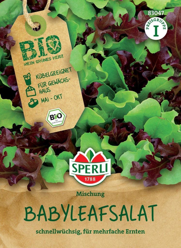 SPERLI Salatsamen Babyleafsalat 2-3 lfd. Meter