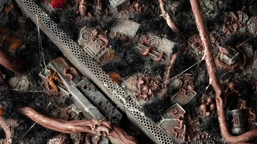 Basing Bits Alien Infestation pour créer des socles de SF faciles - 2