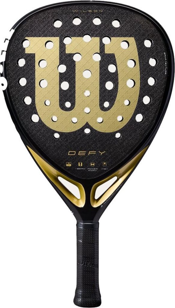 Wilson Defy V1 Padelschläger - Schwarz / Gold  | Größe: ONE Produktbild 