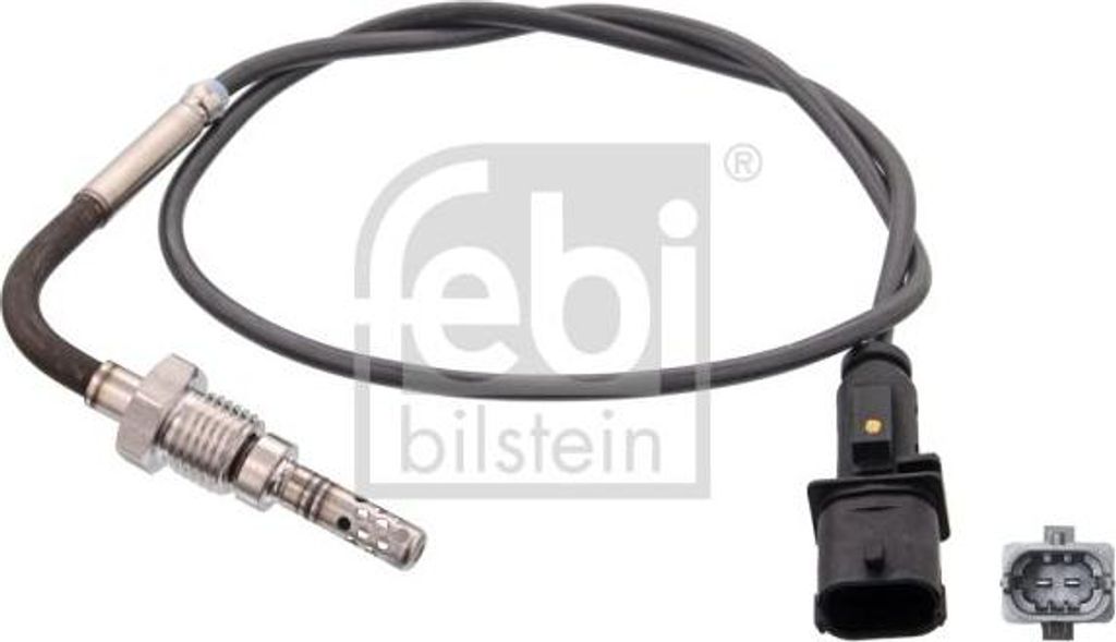 FEBI BILSTEIN 100819 Abgastemperatursensor OE 51779770 kompatibel mit 500, Panda