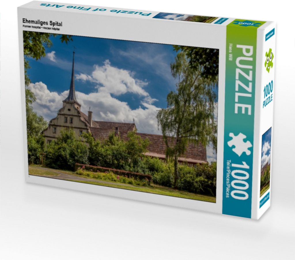 Calvendo Ehemaliges Spital 1000 Teile Puzzle quer 640x480mm, Will Hans; 7352682