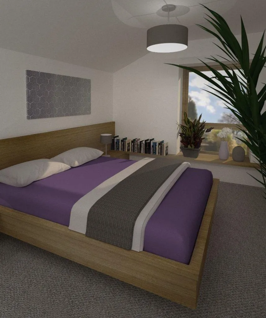 Lenzuolo Viola Matrimoniale Jersey 180x200 | Morbido come Maglina