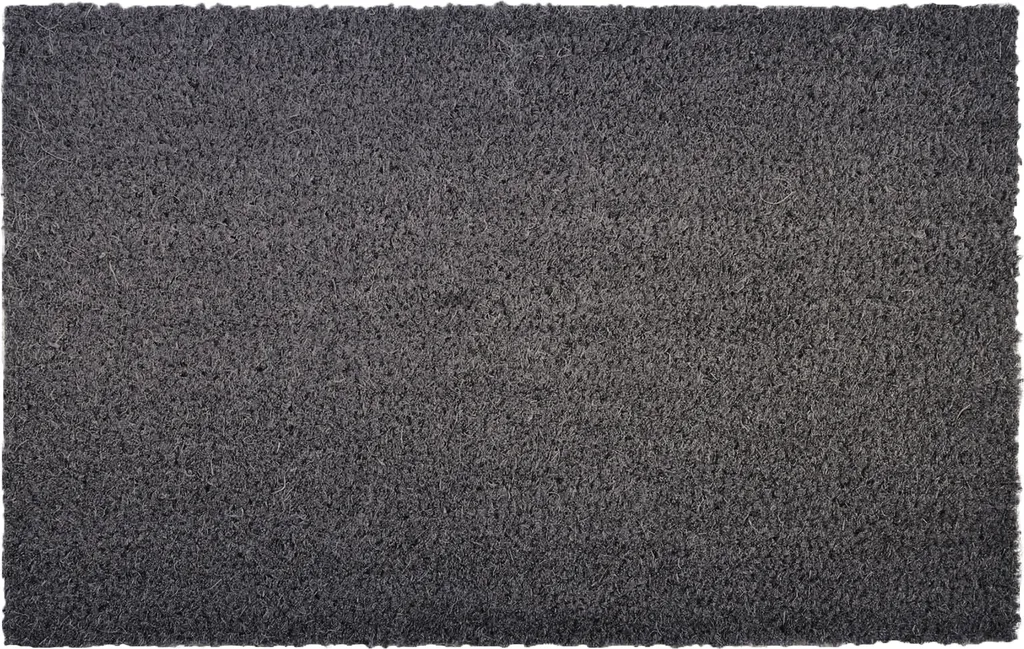 Paillasson Coco Gris 24mm - Grand Tapis d'Entrée sur Mesure 100x300cm