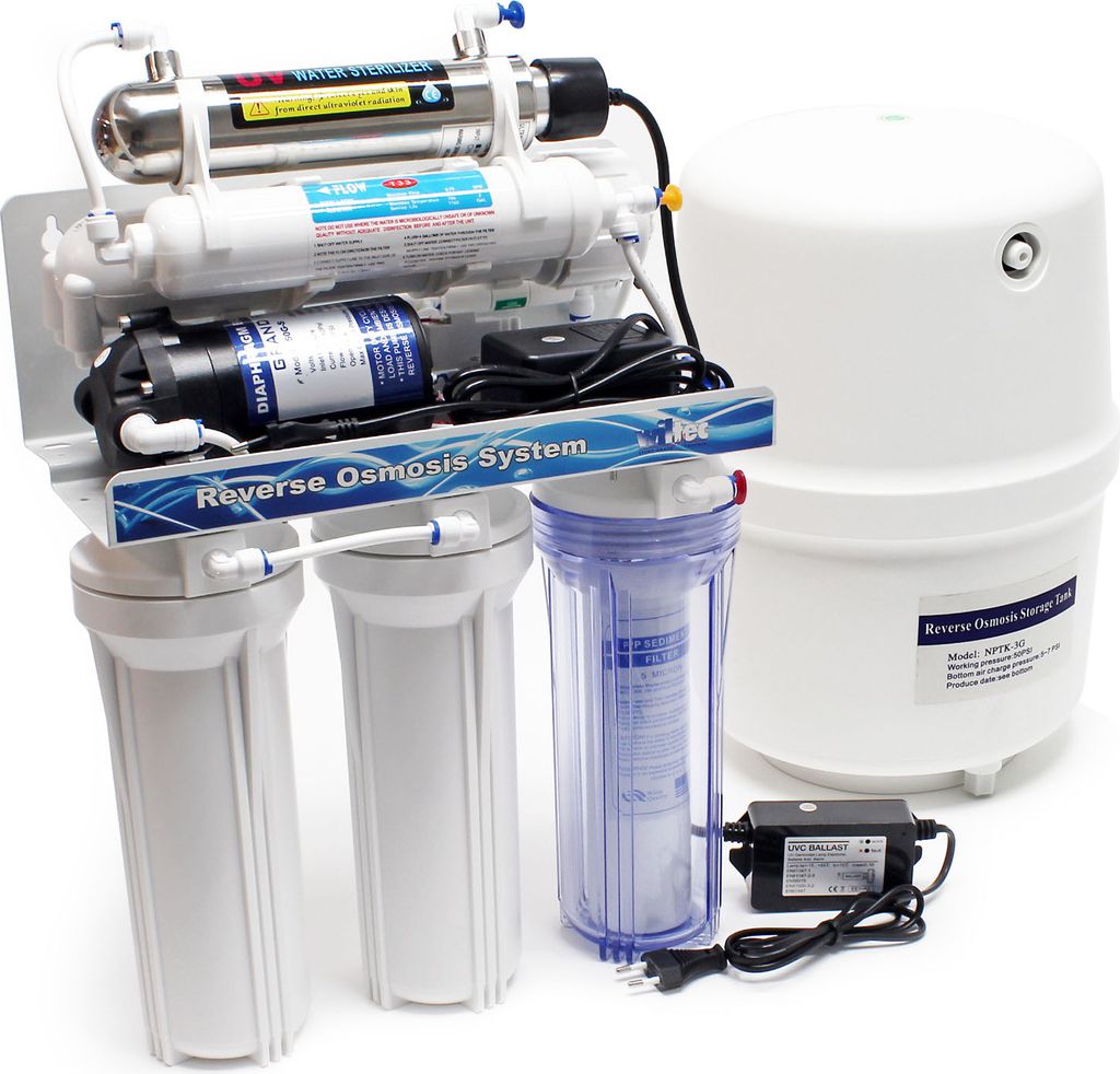 Naturewater 6-stupňová reverzná osmóza RO 180 l/deň s UV Obrázok produktu 