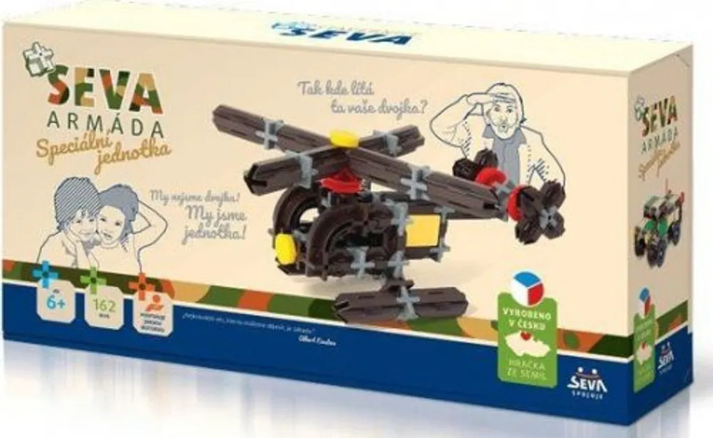 Jeu de construction pour enfant - Seva Army Special Unit 162 pièces