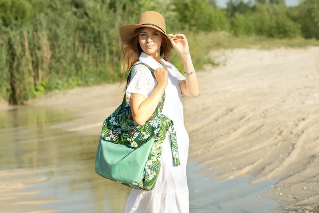 Sac de promenade pour bébé Mama Sensillo : polyvalence et style vert - 13