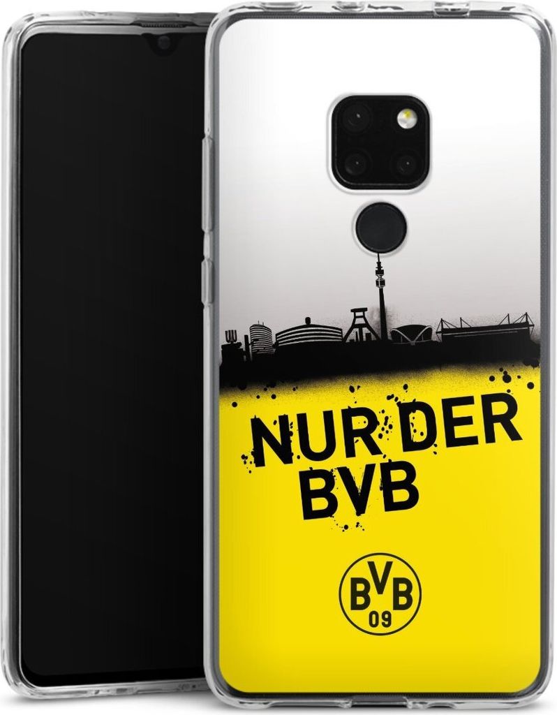 DeinDesign Handyhülle für Huawei Mate 20 Silikon Hülle Case Smartphone Schutzhülle BVB Borussia Dortmund Statement