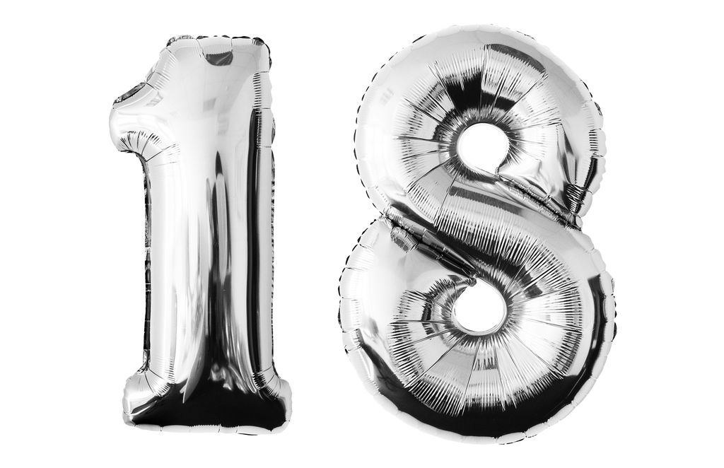 XXL Folienballon SILBER Zahlenballon Heliumballon Zahl Geburtstag Jubiläum 0-9 