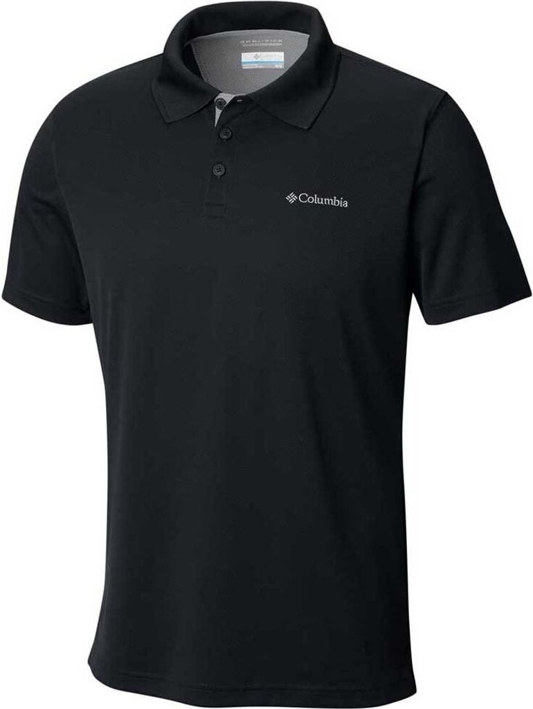 Columbia Utilizer Kurzarm-poloshirt Schwarz S Mann Schwarz S