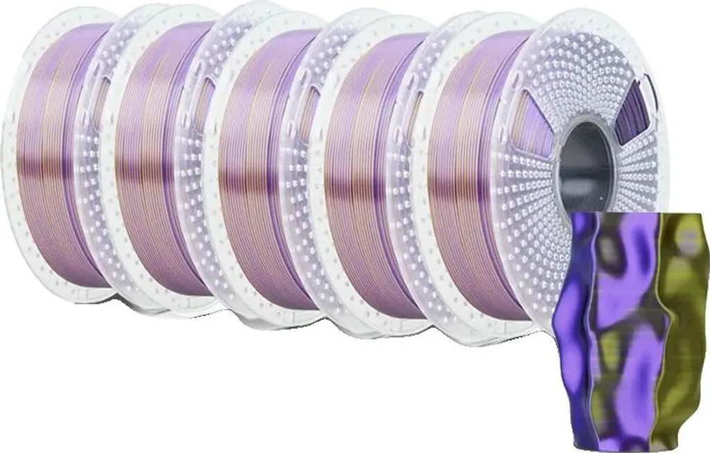 Bobine de filament PLA pour imprimante 3D - Finition lisse 1kg 1.75mm