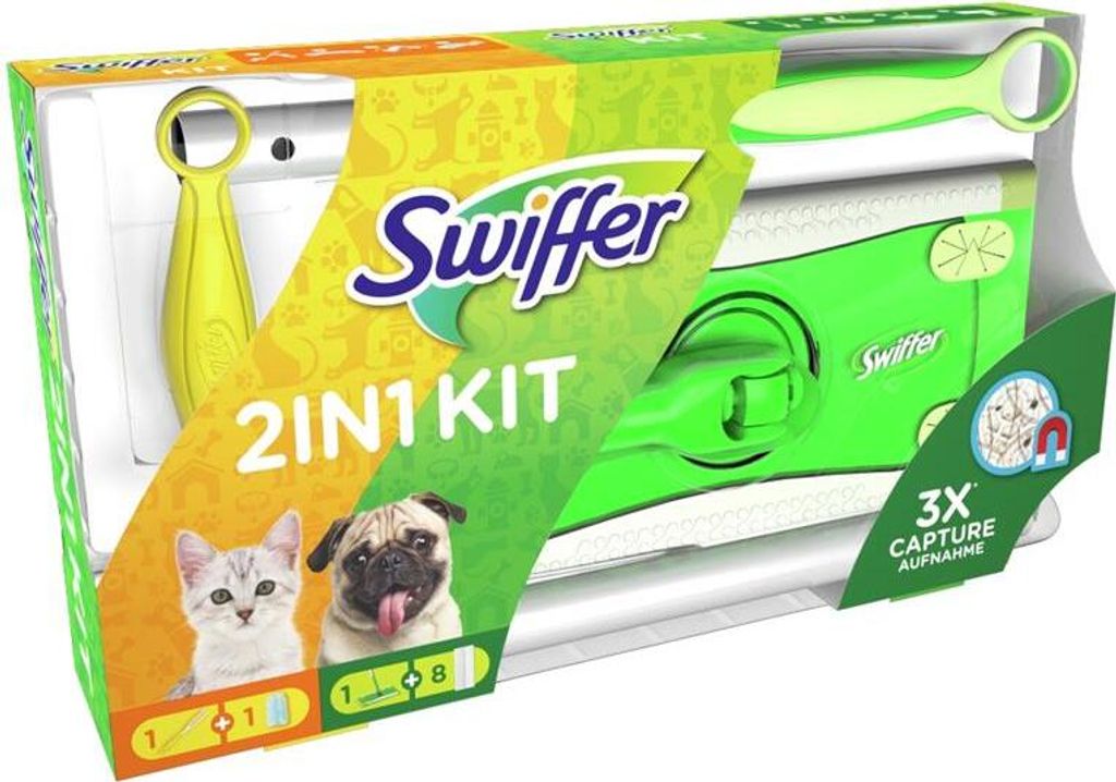 Swiffer Starter Set Bodenwischer + Handgriff Staubmagnet Produktbild 12