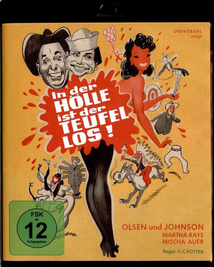 In der Hölle ist der Teufel los (Blu-ray) - Anolis Entertainment - (Blu-ray Video / Komödie)