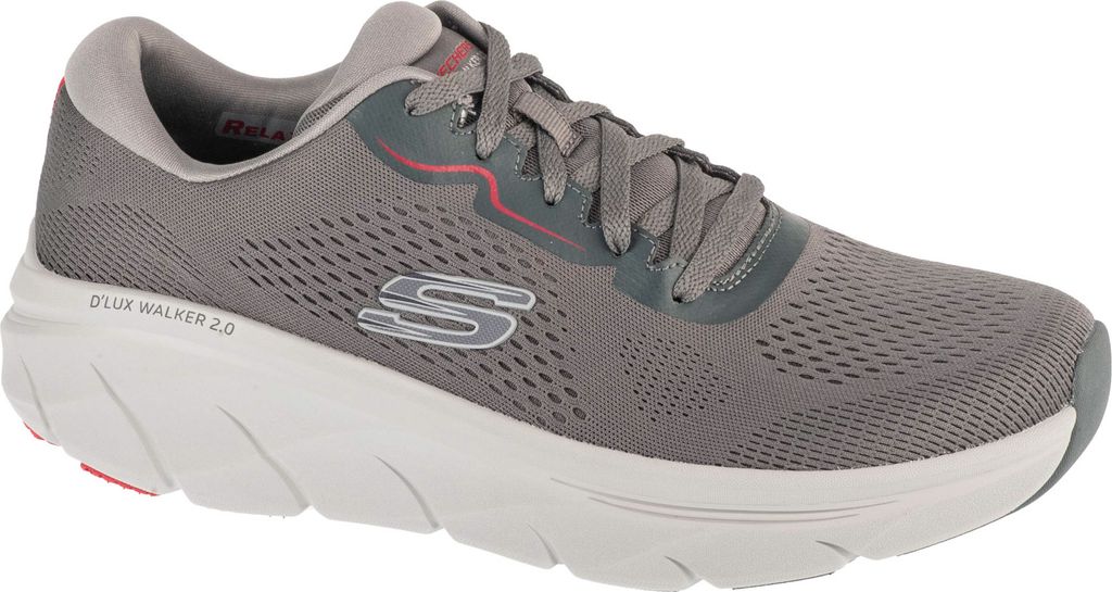 Skechers Slip-ins: D'Lux Walker 2.0 - Swave 232714-CCRD, Sneaker, Herren, Grau