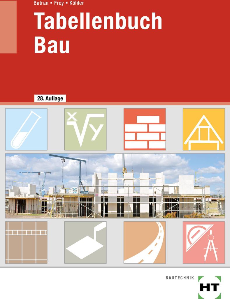Tabellenbuch Bau Produktbild 