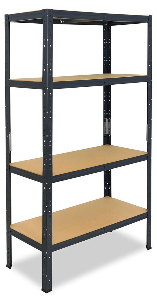 shelfplaza HOME 155x120x60 cm scaffale pesante in antracite Immagine del prodotto 