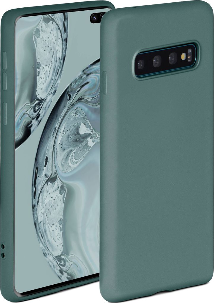 Soft-Case für Samsung Galaxy S10 Plus, Farbe:Petrol