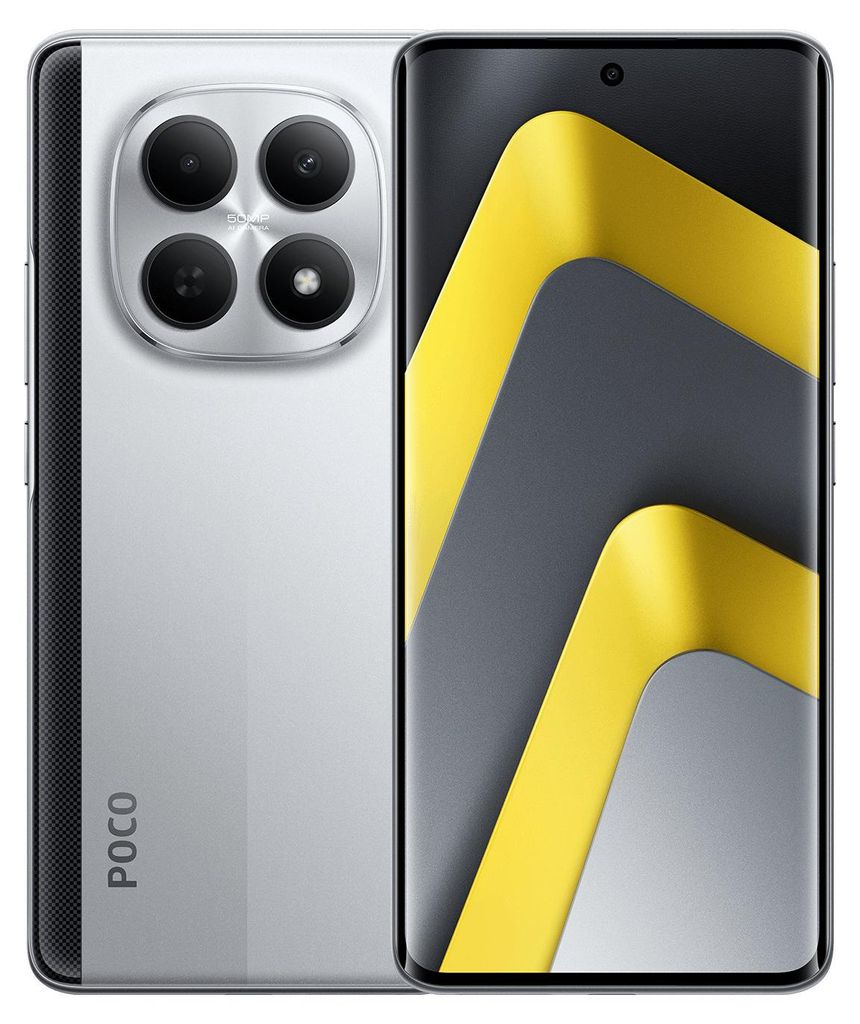 Xiaomi POCO M8 5G Smartphone 8/512GB 6,77" Silber Obrázok produktu 