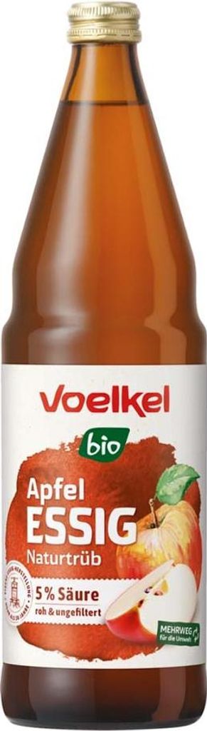 Voelkel Apfelessig naturtrüb  0,75l Produktbild 