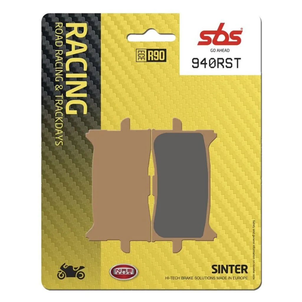 Plaquettes de frein SBS en métal fritté haute performance