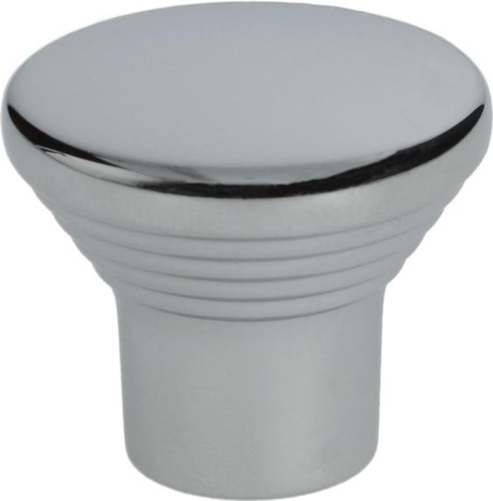 Möbelknopf GA09 in Chrom glänzend aus Zink-Aluminium-Legierung