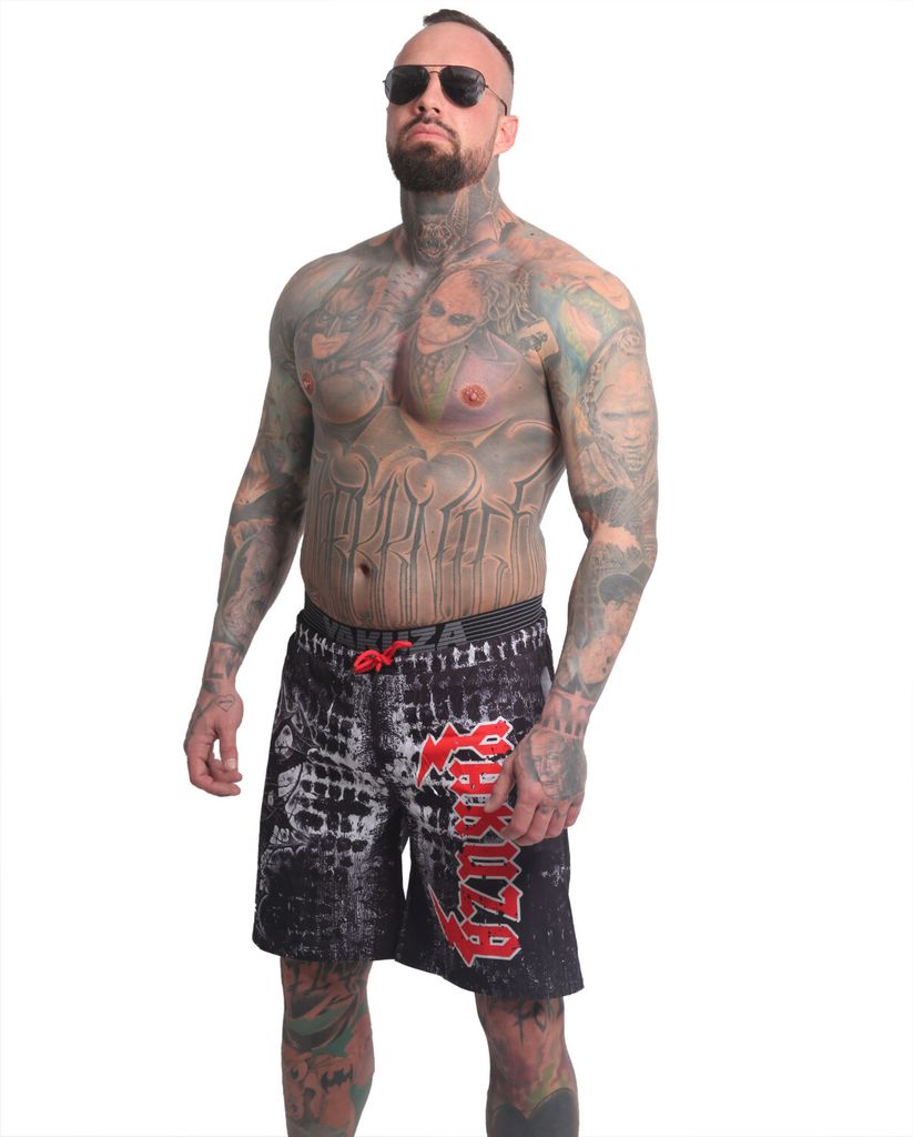 Yakuza Herren Ahole Badeshorts, Schwarz, S