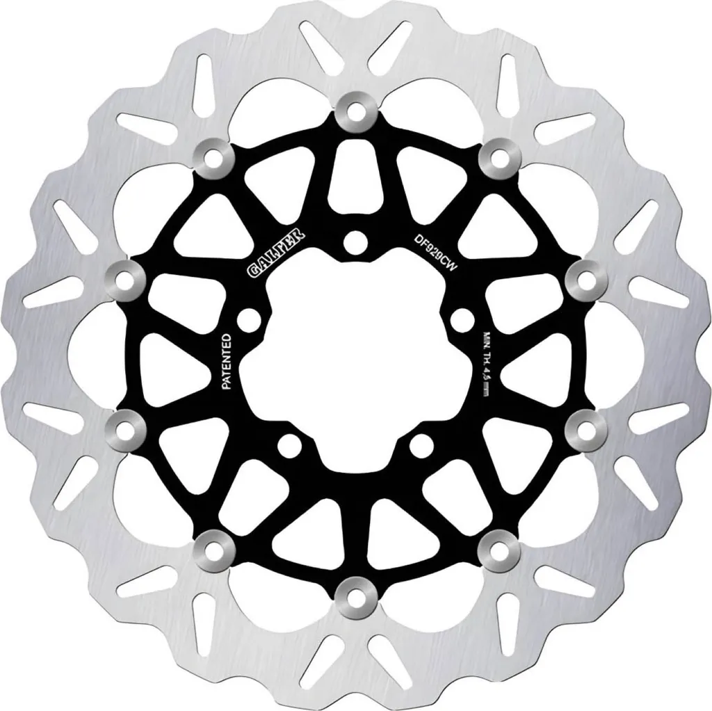 Disque Galfer DF929CW : Éliminez les vibrations de freinage sur Triumph