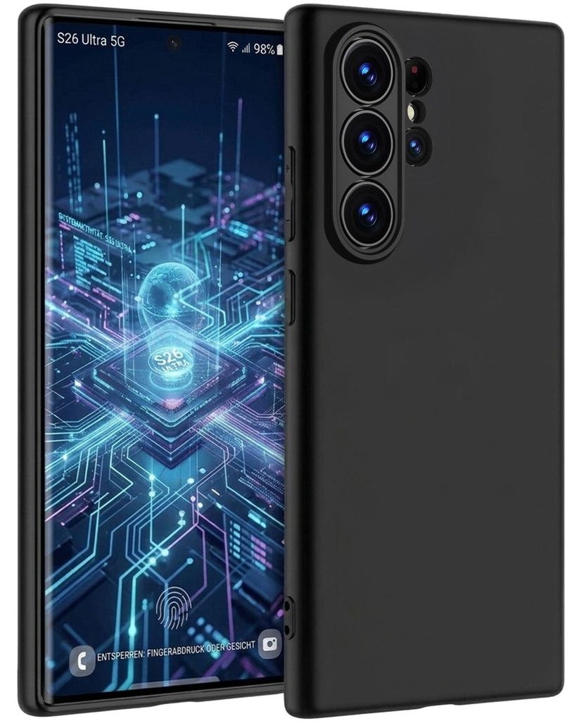 Silikon Hülle für Samsung Galaxy S26 Ultra Schutzhülle Matt Produktbild 