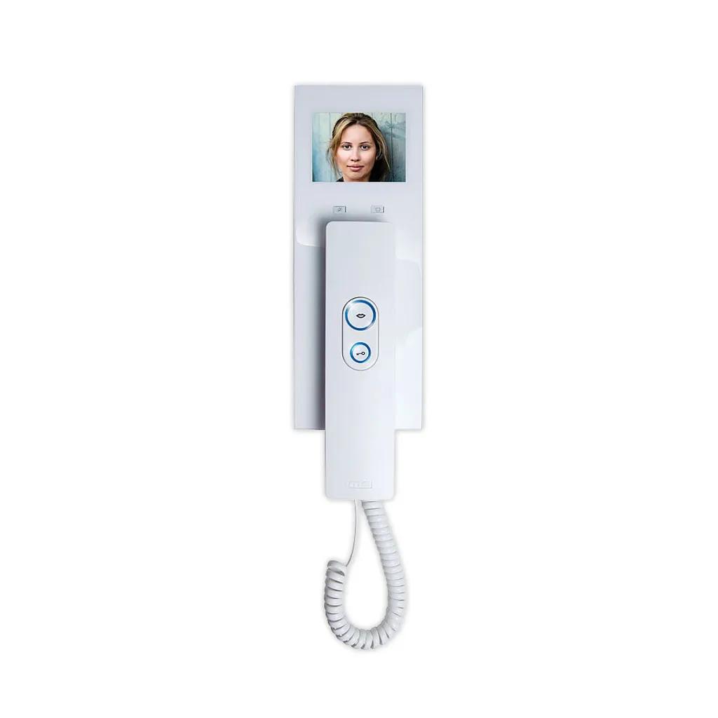 Interphone vidéo filaire VDV 505 WW m-e modern-electronics Blanc