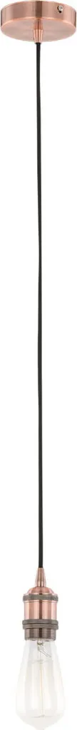Lampada a sospensione Italux Classo modello DS-M-034 RAME ROSSO