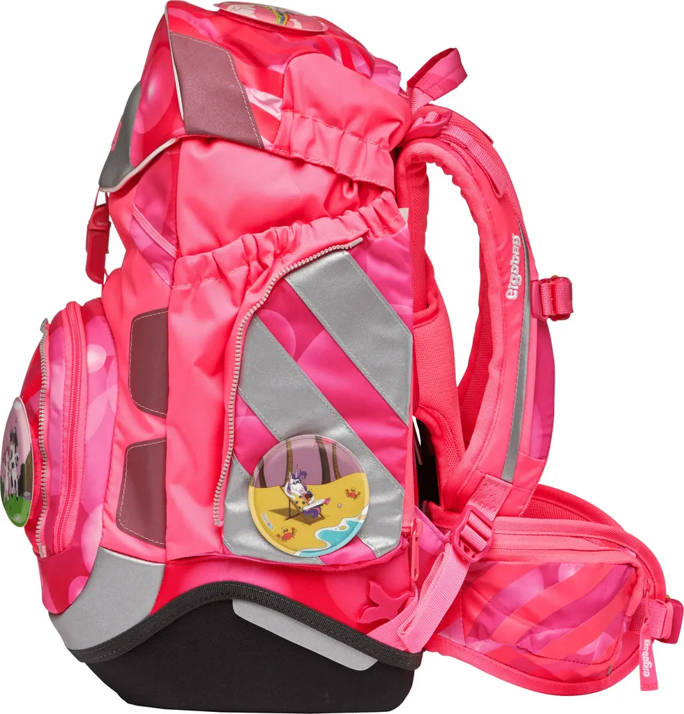 Fini le mal de dos avec le Sac d'école ergobag Neon Pack-Set Ergonomique - 17