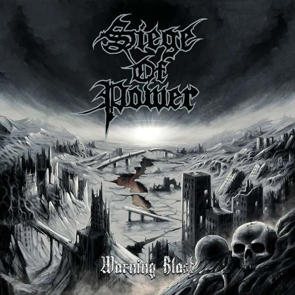 Vinyle Rock Siege Of Power Warning Blast - Disque LP 180 Grammes Neuf