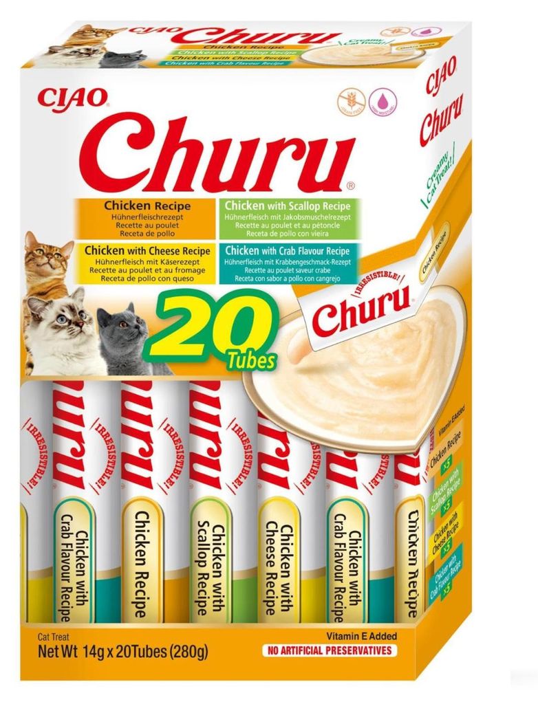 Churu Cat BOX Chicken Variety 20x40g Obrázek produktu 