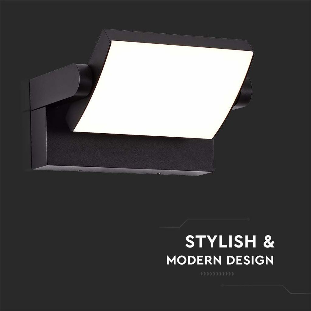 LED Solution Černé fasádní LED svítidlo náklopné 17W IP65 Obrázek produktu 7