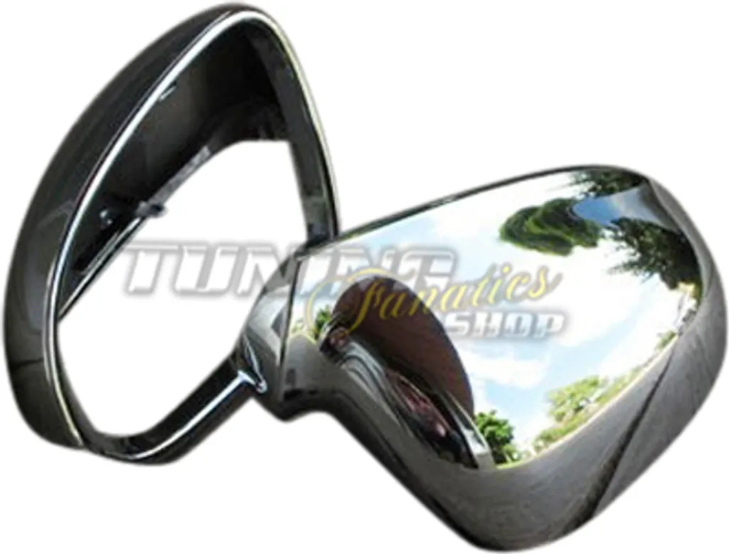 Coques Rétroviseurs VW Sharan 7M en Chrome Inox - Finition Miroir Intégrale