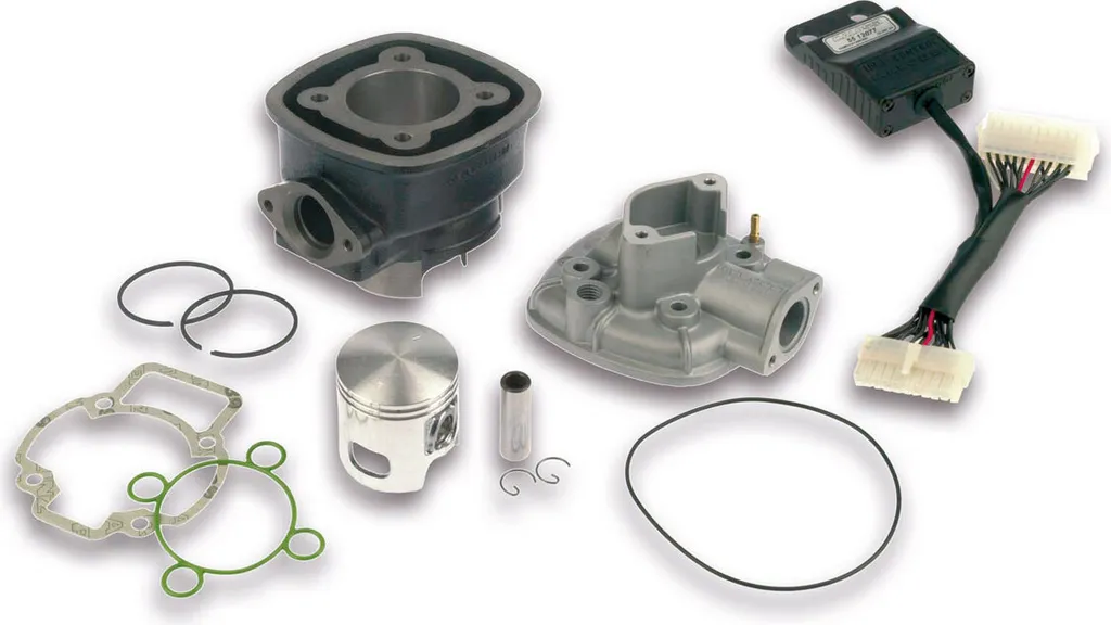 Cylindre Malossi 70cc I-Tech en fonte D 47 refroidissement par liquide