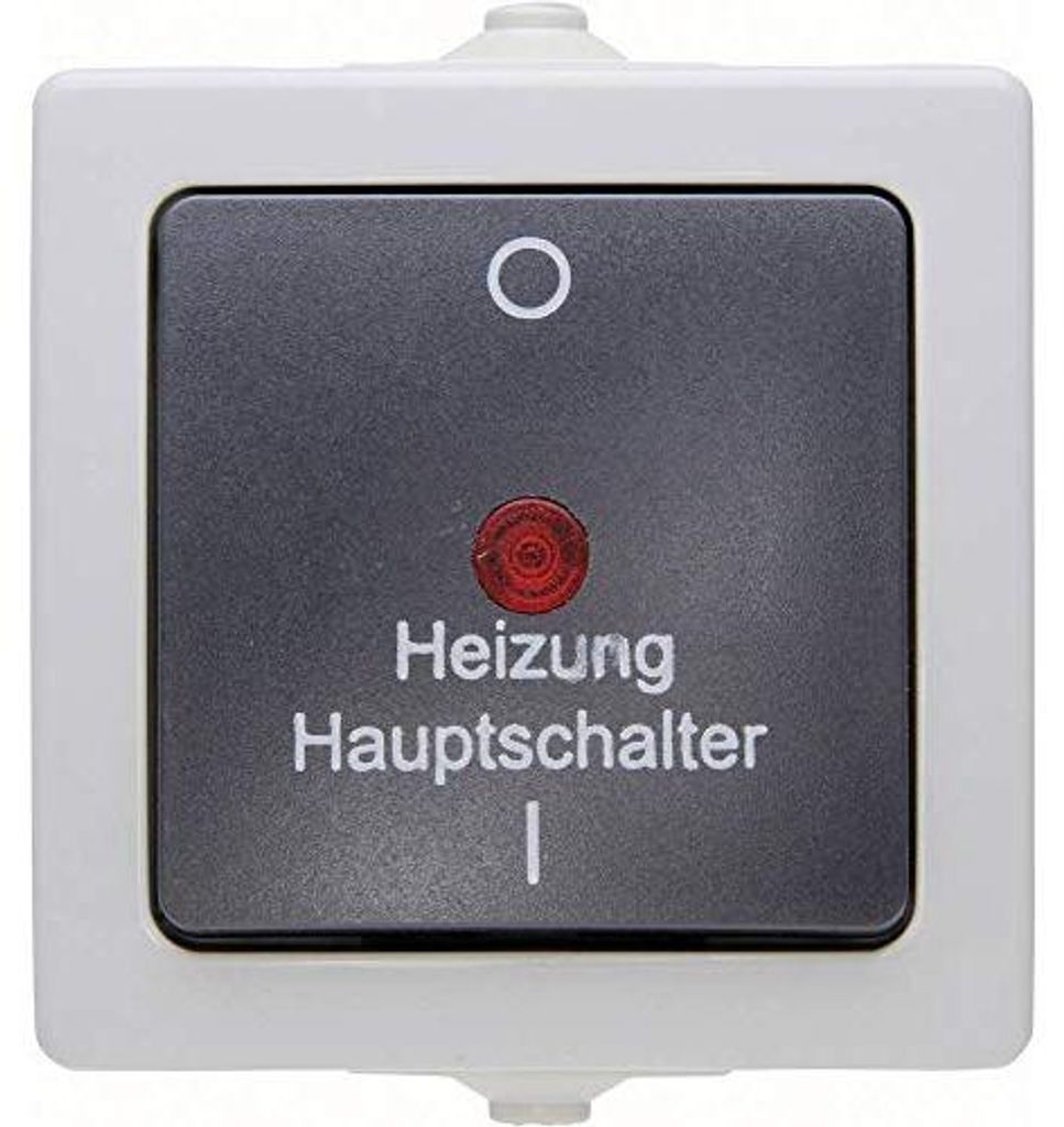 Kopp 565356002, Tasten, Schwarz, Grau, Thermoplast, IP44, Produktbild 