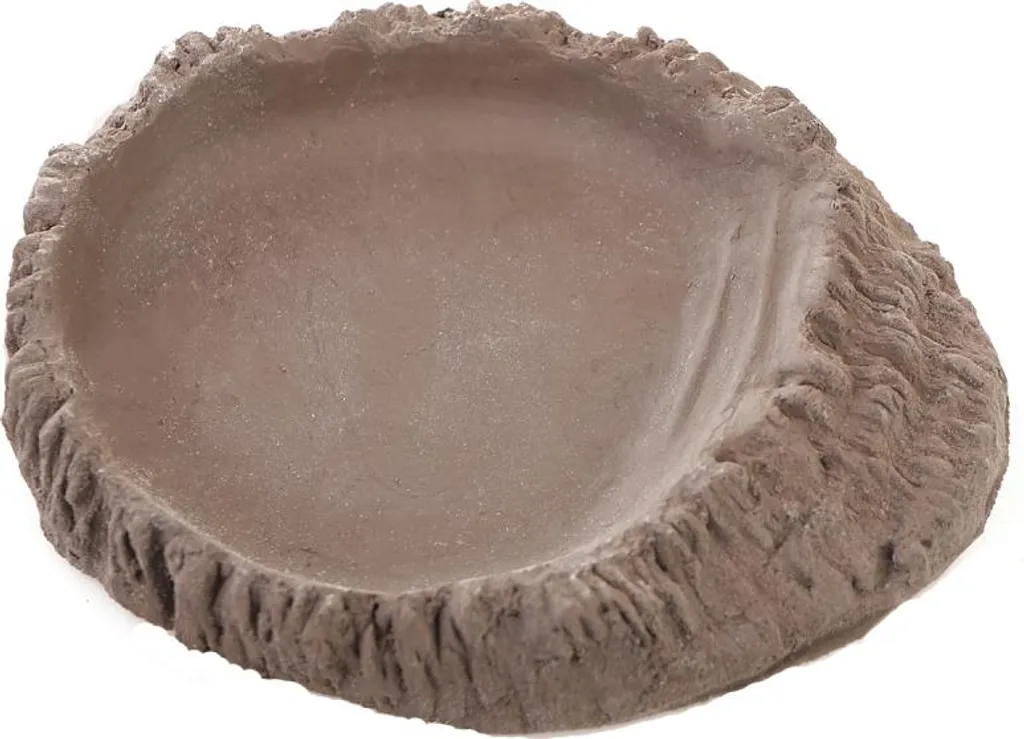 Mangeoire naturelle pour reptile Terrario FoodWood M - Effet bois