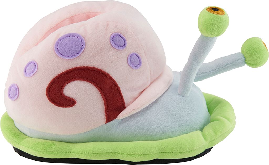 SpongeBob Schwammkopf Hausschuhe 3D Gary Plüsch Slipper Produktbild 4