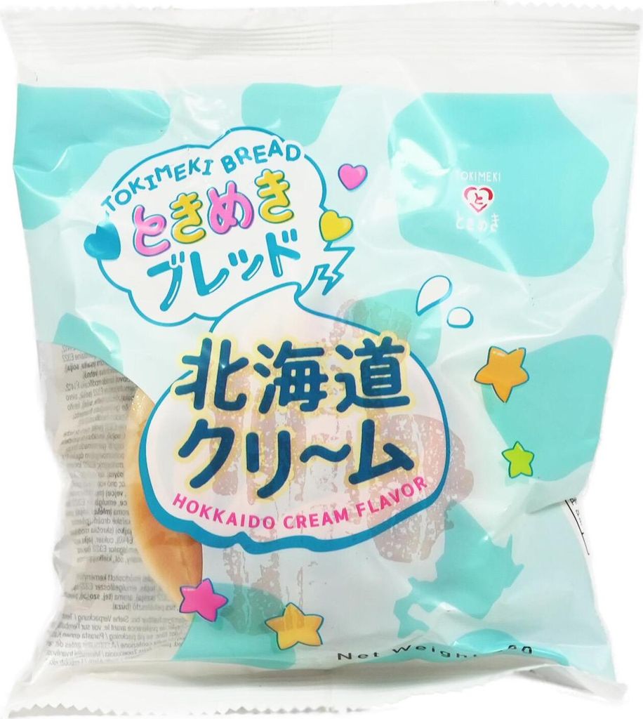 Tokimeki Japanese Bread Hokkaido Cream Flavour 70g Produktbild 